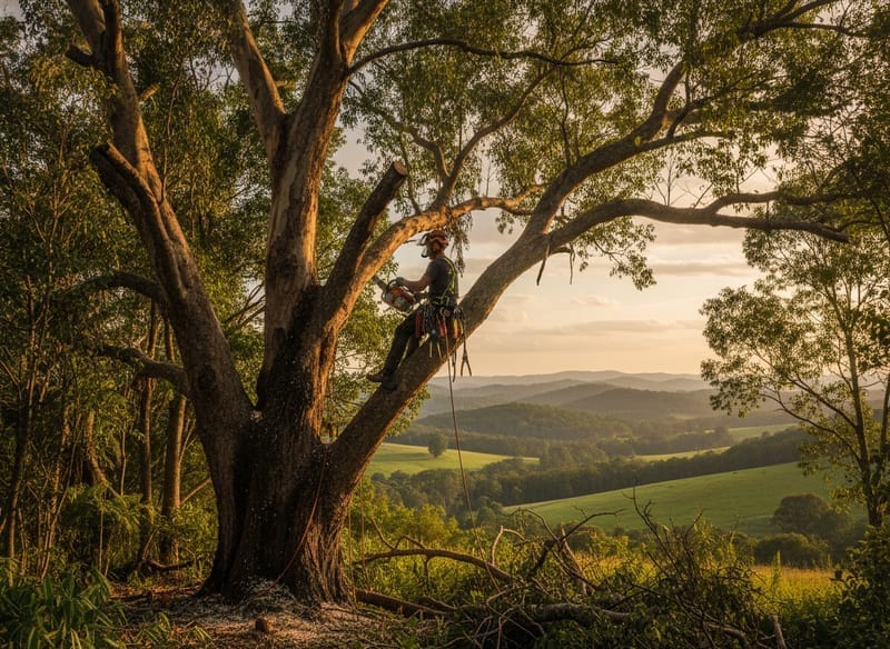 Tree Pruning performed by Bendigo Arborist in the Bendigo